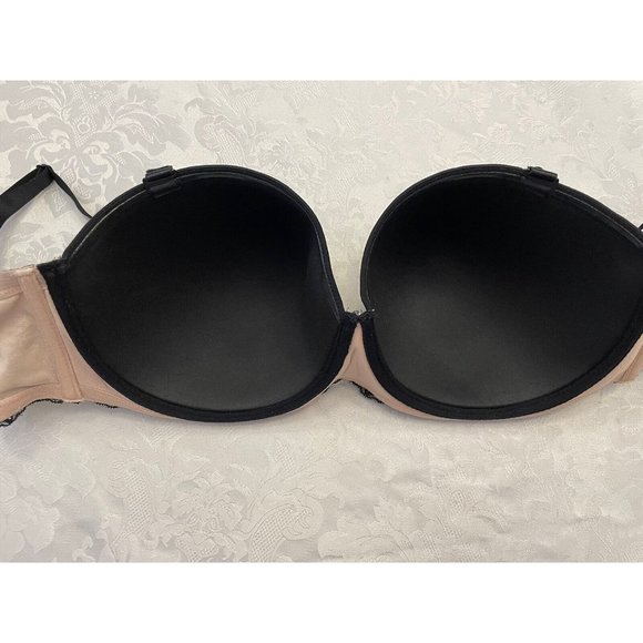 Torrid‎ Multi-way Black Lace Underwire Bra Size 40DDD Convertible Sexy Lingerie - Picture 2 of 7